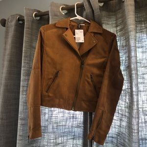 H&M || Faux Suede Jacket